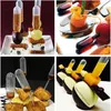 Einweg-Kunststoff-Squeeze-Transferpipetten, Pipette, Mini-Geschmacksinjektor für Erdbeer-Cupcake-Eis, Schokolade
