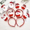 Juldekorationer Head Buckle Headband Hair Band Clip Cartoon Old Man Snowman Barn Vuxenleksaker