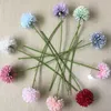 Dekoracyjne kwiaty Wieńce Dandelion Sztuczne Chryzantema Wedding Fake Flower Plantas Artificites Para Decocion Greenery