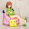 14 cm Mikoto Misaka Anime Figure Toaru Kagaku no Railgun T Action Gekota Couvert Ver Figurine Modèle Jouets 220211