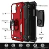 Telefonfodral för iPhone 13 11 Pro Max XS 6 7 8 TPU PC Rotating Ring Kickstand Magnet Car Holder Mobile Back Cover Bumper Protective7275898