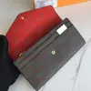 Borsa con blocco pochette di grande capacità Portafogli in pelle Porta carte Organizzatore Borse da donna con Box278U