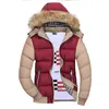 Winter Jacket Mens Cotton Coat Korean version av trenden med Student Mens Autumn and Winter Cotton Coat Men