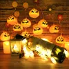 DHL 10LED Halloween Pumpkin Spider Bat Skull String Lights Lamp Diy Hanging Horror Halloween Decoration for Home Party Supplies