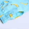 Men Shorts Board Beach Swimwear Swimming Elastic Banana Printed Casual Running Sports Surffing Men's190j