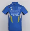 Ny sommar GP Racing Polo Shirt Motorcykel Ridning kortärmad riddare snabbtorkande andningsmässigt lag enhetlig lokomotiv lapel