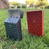 Fashion Relief Kunststoff-Zigarettenetui-Box-Abdeckung, 87 mm x 55 mm x 22 mm, normale Zigaretten-Box, Etui-Halter, Hartplastik, für Rauchtabak, Kräuter-Box, Glas
