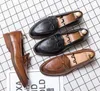 Genuine Leather Shoe Handmade Black Mens Loafers Tassel Man Dress Shoes Wedding Moccasin Party Footwear