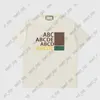 2022 summer designer Luxury Mens T-Shirts tshirt block letter Panelled print t-shirt shirt khaki womens classic simple short sleeve casual cotton tee tops