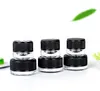 5 ml 9 ml wax glazen pot fles met kindproof deksel voor droge kruid dab extracten dikke olie concentraat container SN3911