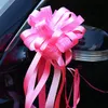 Décoration de fête Personne paresseuse Deux couleurs Pull Bow Voiture de mariage Ruban de couleur Produits de boule de fleurs Se vendent bien avec divers motifs ZWL471