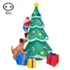 クリスマスの装飾2.1mポリ塩化ビニールの膨脹可能なスプリーツリーの人形サンタクロースの子犬の装飾