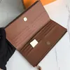 Classique de haute qualité luxe designer portefeuille dames designers portefeuilles longue double fermeture éclair porte-monnaie boucle clip clé sac titulaire de la carte sacs à main bateau libre