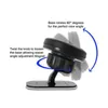 Air Vent Magnetic Car Phone Holder Dashboard Stand Mount Support Adhesive For Mobile-Phone With Retail Box