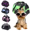 5 Colors Folding Pet Carriers Bag Portable Knapsack Soft Slung Dog Transport Outdoor Bags Fashion Dogs Basket Handbag 47*30*23CM