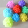 Bañera Ducha Cuerpo Exfoliado Puff Sponge Mesh Net Candy Colors Soft Cepy Sponges Scrubbers (color al azar) 15g