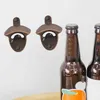 30 Pack Bottle Opener Wall Mounted Rustic Beer Opener Set Vintage Look with Mounting Screws for Kitchen Cafe Bars X0803