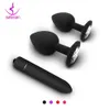 yutong Tapn Anal porttil para principiantes, vibrador Bullet Plugs para hombres y mujeres, consoladores de silicona blanda, tienda natural, juguet