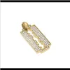 Ожерелья подвески с каплями доставки 2021 Мужчины Женские бритвенные лопатки подвеска