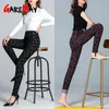 Leggings femme chaud laine femme taille haute collants épais hiver réchauffé pour femmes grande taille pantalon en laine 210428