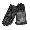 Single Leather Unlined Touch Screen Sheepskin Gloves Men's Thin Motorcycle Riding Four Seasons Car Driving Driver Finger Gloves H1022