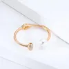 Bangle Ornapeadia 2023 Pearl Armband Ladies Fashion Retro Eloy Korean Temperament Cuff Gold-Plated Jewelry Raym22