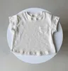 Maluch Baby Boy Girl Drukowane Topy Lato Nowe Dzieci Kid Bawełna Elastyczność Pół Rękaw Koszulka 210413
