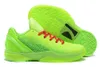키즈 블랙 맘바 6 VI Mambacita 남성 여성 농구 신발 2021 고품질 Proto Grinch 6S 핑크 메탈릭 골드 좋은 운동화 아울렛 크기 7-12