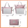 Duffel Taschen Große Kapazität Falten Reisetasche WomanTravel Handgepäck Tote Set Für Dame Männer Drop