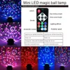 rtable Laser Stage Lights Home Decor RGB Seven mode Lighting Mini DJ Disco dancing light with Remote Control For Christmas Party Club Projector KTV LED lamps