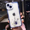 Fundas de teléfono de dibujos animados de astronautas para iPhone 13 12 11 Pro X XR XS Max 7 8 Plus funda suave de protección de lente transparente a prueba de golpes