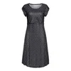 Abito da donna Incinta Allattamento Bambino Maternità Comune Polka Dot Stampa Outwear Abito robe femme Abbigliamento per donne incinte Q0713