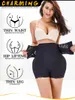 Femmes Shapers Shaper rembourré BuLifer taille haute culotte contrôle du ventre hanche Push Up Sexy culotte slips corps Lingerie plus mince