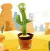 Il cactus danzante e torcente può cantare e torcere l'incantevole peluche Bluetooth Viene fornito con 120 modelli di canzoni