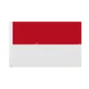 Bandeiras de Mônaco Bandeira Nacional de Poliéster Voando 90*150cm 3*5ft Bandeira Em Todo o Mundo Em Todo o Mundo Ao Ar Livre pode ser Personalizada