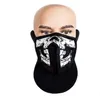 Partihandel- Intressant LED-röstkontroll stora terrormasker cykling ridning utomhus mask kallhjälmhjälm eldfestival fest glödande masker