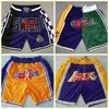 Basketball Shorts just don embroidered zip-up pocket