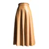 pleated leather skirts