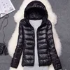 15 couleurs Plus Taille 5XL 6XL 7XL Femme légère Packable Down Puffer Jacket Manteau d'hiver Portable Vêtements d'extérieur 211221