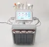 다기능 6 in 1 Hydra Dermabrasion Hydro microdermabrasion 필링 진공 피부 청소 물 아쿠아 산소 스프레이 초음파 RF