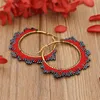 Hoop Huggie Go2Boho Oorbellen Voor Dames Native Stijl Oorbel Sieraden Miyuki Seed Beads Oor Ringen Gift Roestvrij staal Pendientes