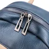 Rucksack Frauen Leder Luxus Umhängetaschen Für Frau Neue Teenager Mädchen Lässige Taschen Neue Rucksack Schultaschen für Frauen Mode Q0528