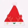 Kerstmuts GLB Santa Claus Hat Elk Xmas voor volwassen kind Nieuwjaar Feestelijke vakantie partij accessoires