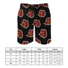 Summer Men Beach Shorts Breathable Quick Dry Funny Novelty Japanese Anime R340 Loose Akatsuki (14) Male Shorts X0705