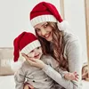 素敵なクリスマスウールニットハット大人の子供スタイルの親編みビーニー暖かい帽子クリスマスパーティーの装飾スカルキャップ
