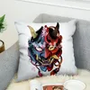 Pillow Case Samurai Tattoo Art 3D Print Cover Sofa Bed Home Decor Pillowcase Bedroom Cushion For Car Couch-1