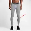 Męskie spodnie fitness szybkoschnące spodnie do biegania kompresyjne GYM Joggers obcisłe spodnie sportowe rajstopy Pro Combat Basketball Pant