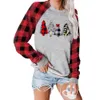 Moletom com moletom com moletom de xmas de xmas estética de Natal tops queda de manga longa de capa longa outerwear Santa Jumper Pullover 24 cores CRY85