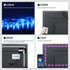 Lumières de secours USB rétro-éclairage LED éclairage Bluetooth Flexible RGB télécommande TV rétro-éclairage intelligent IR musique Streifen Lichter