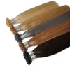 top quality prebonded inhair grade 8a hair extensions italian keratin flat tip in hairextension 1g s 200s lot free dhl
